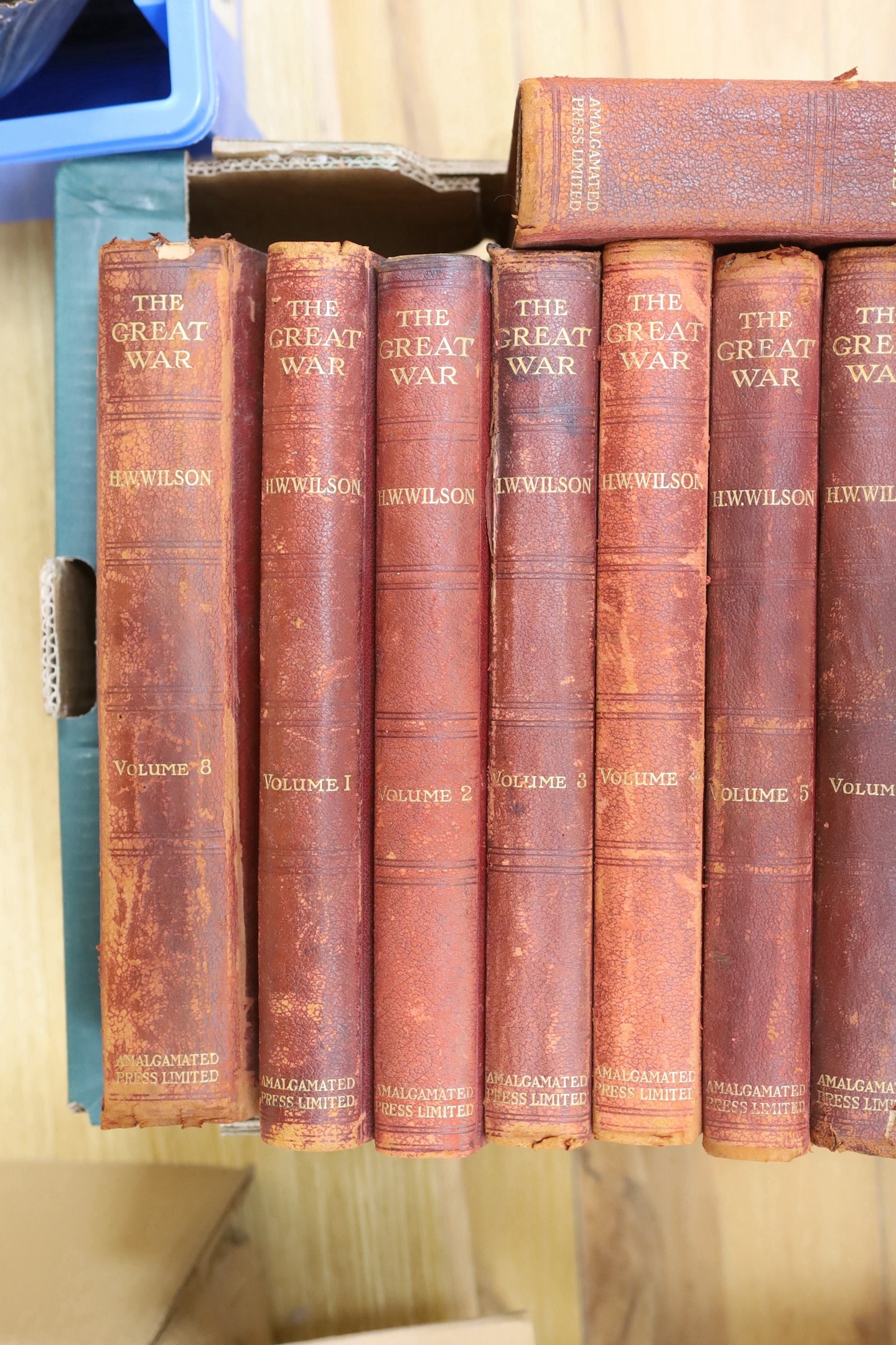 The Great War, London Amalgamated Press 1919, in thirteen volumes.